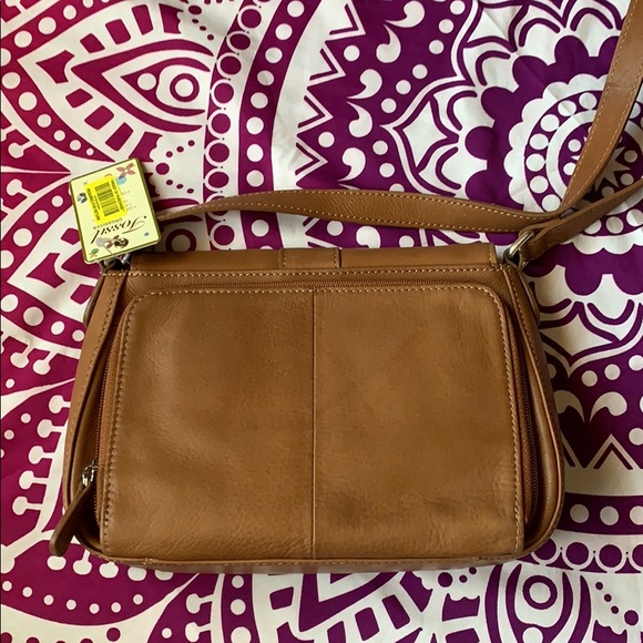 NWT Leather Fossil Organizer Purse - Picture 4 of 5